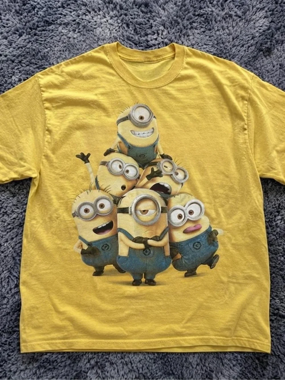 Gildan Yellow Minions Graphic Tee